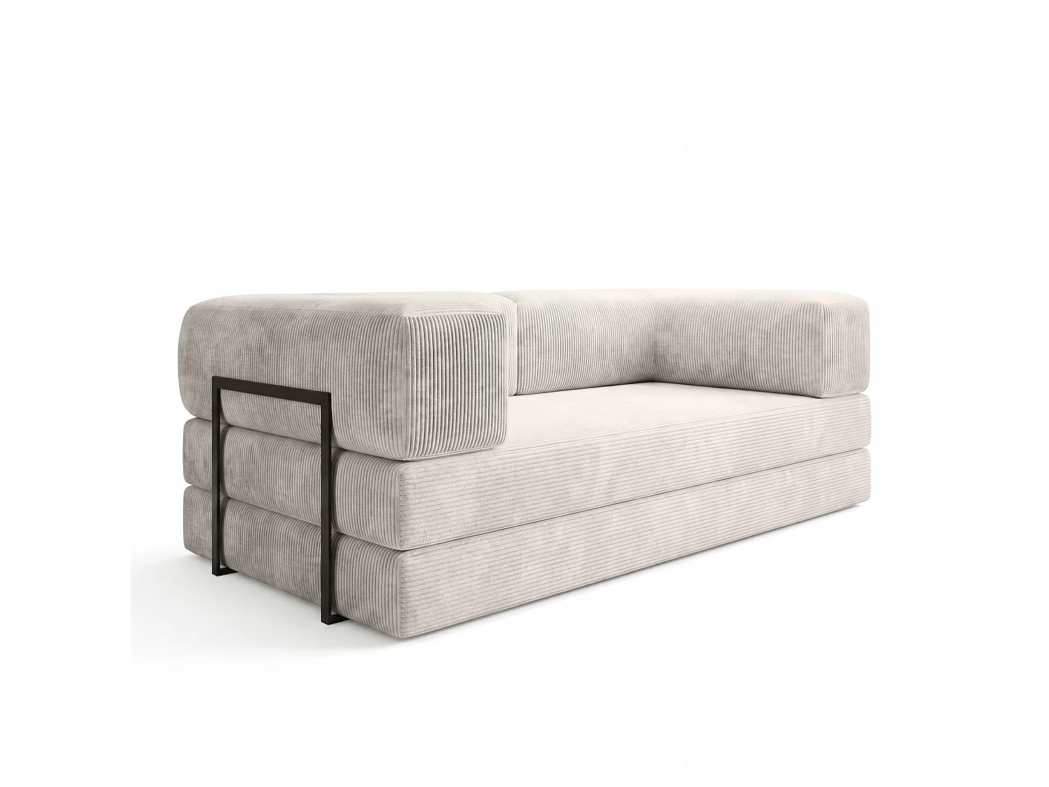 Sofa Edi, tkanina Poso, beż (100)