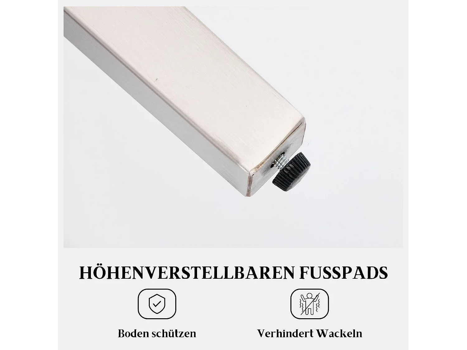Esszimmerstuhl Esszimmerbank Samt Polsterbank, Ziernieten & Verstellbaren Stahlfüßen, Französischer Luxusstil Sitzbank inkl. Rückenlehne mit Knopfheftung