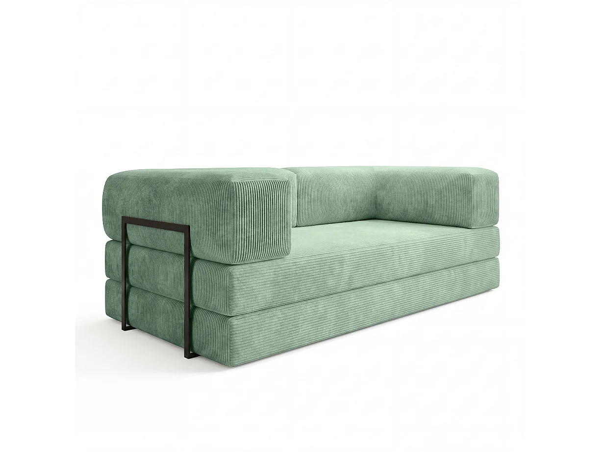 Sofa Edi, tkanina Poso, pistacjowy (47)