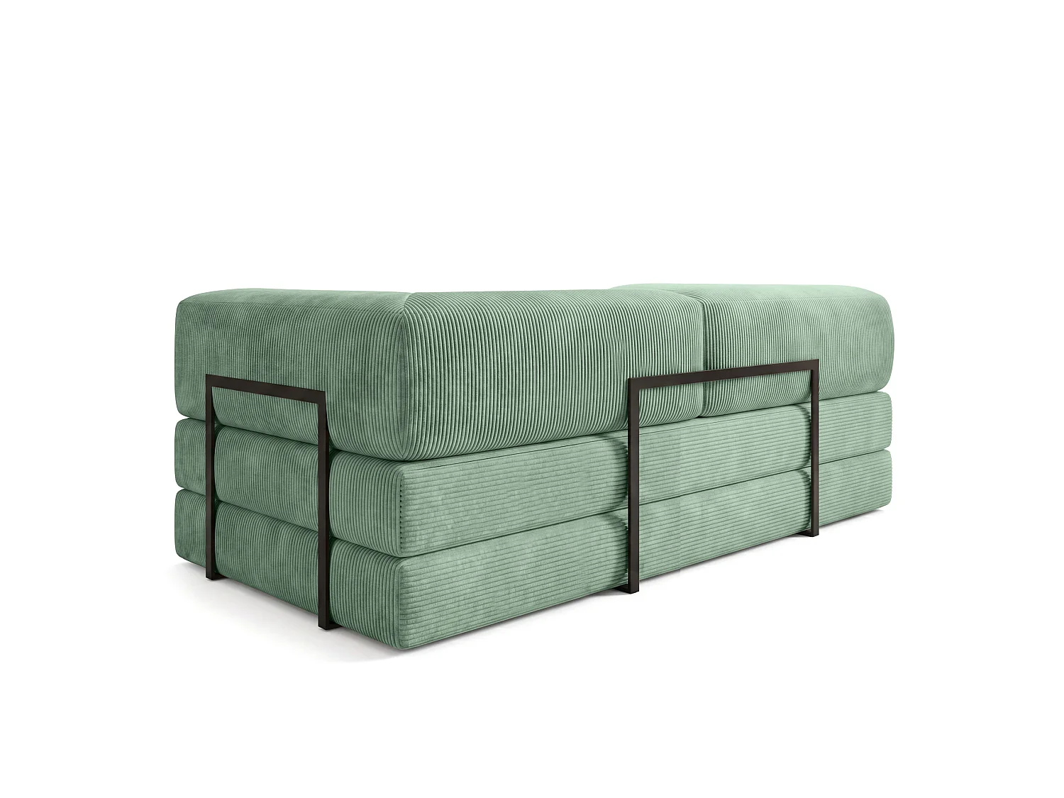 Sofa Edi, tkanina Poso, pistacjowy (47)