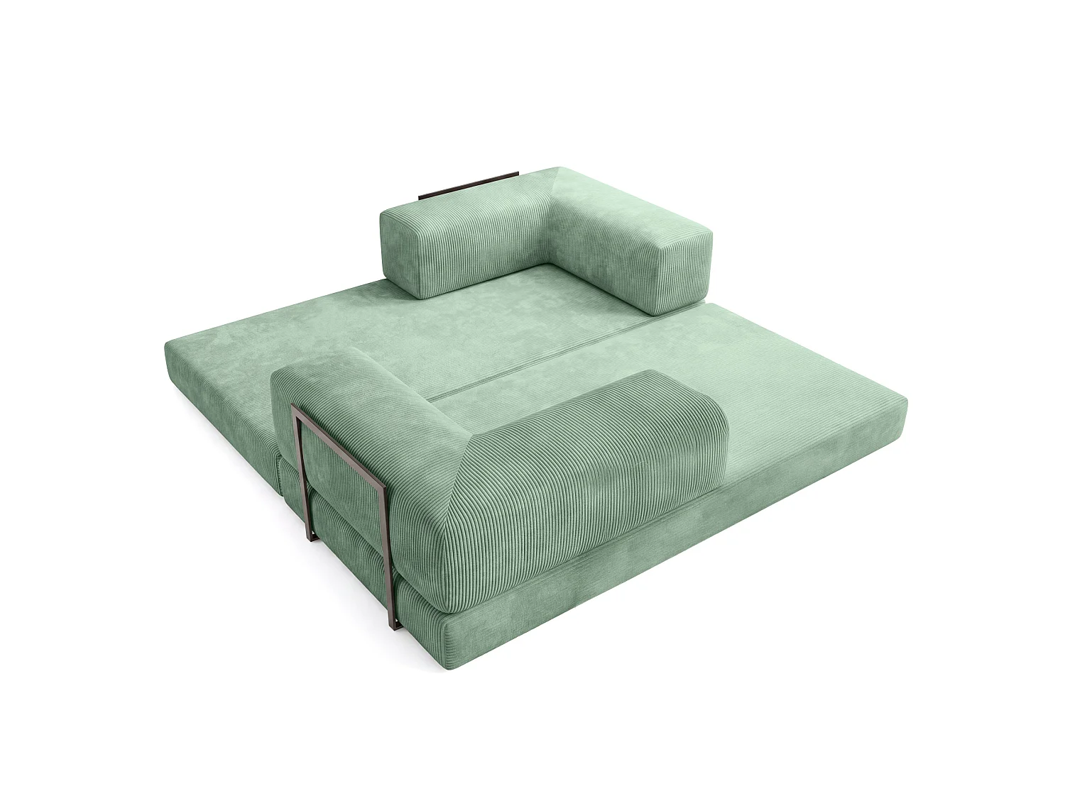 Sofa Edi, tkanina Poso, pistacjowy (47)