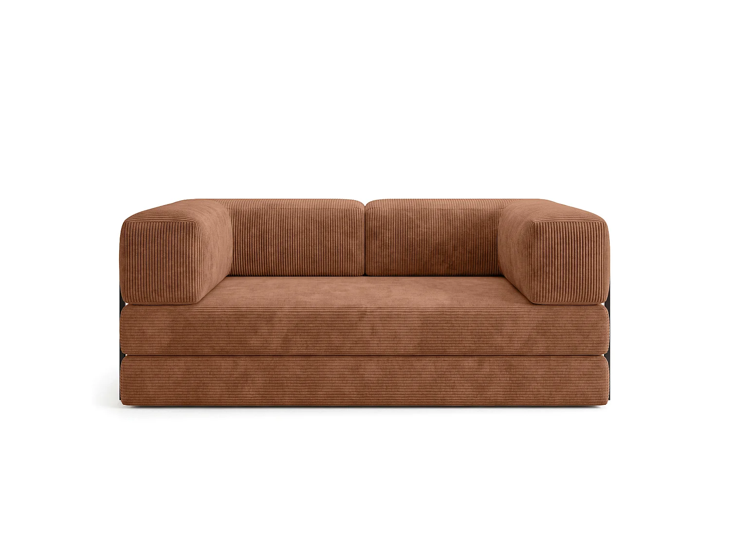 Sofa Edi, tkanina Poso, ceglany (40)