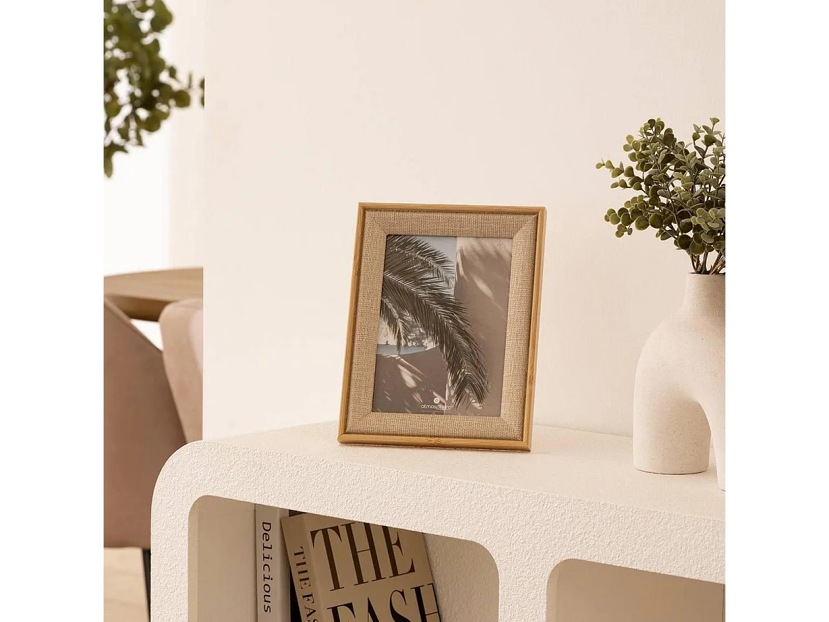 Cadre Photo Déco "Zera" 13x18cm Beige