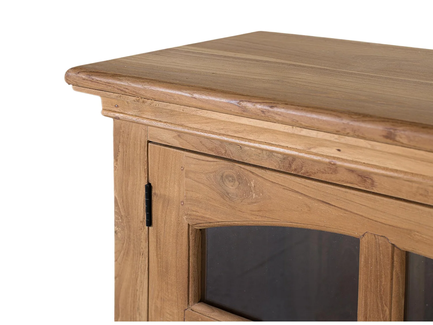 Tv-meubel van teakhout, 180 cm, moderne stijl