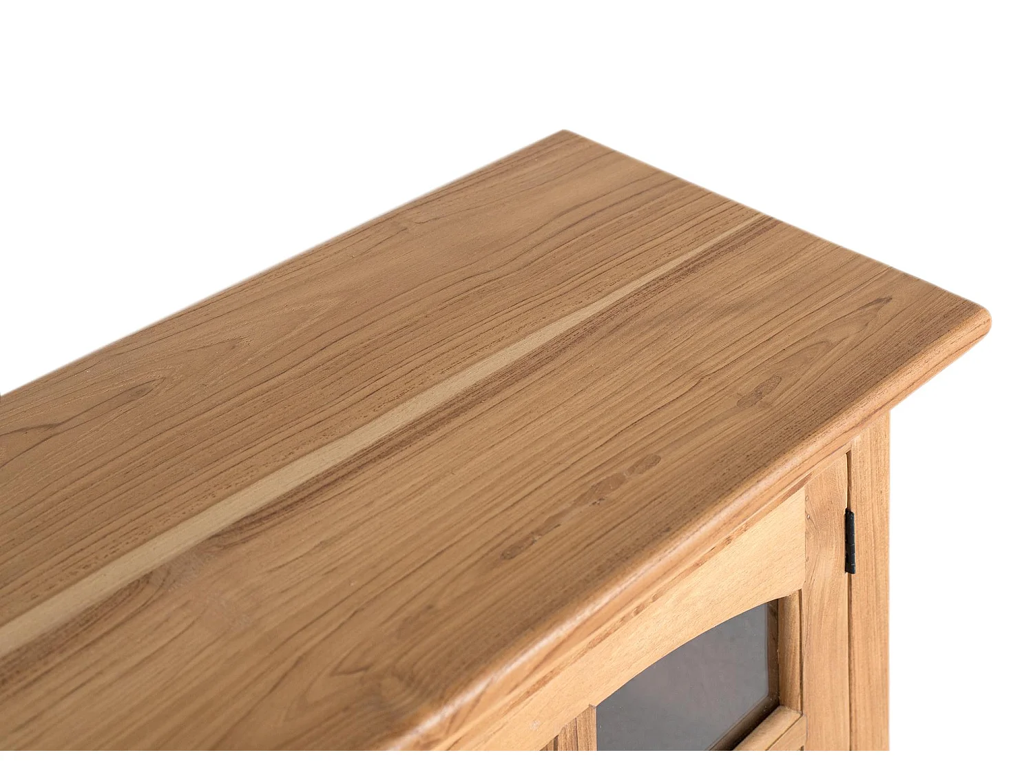 Tv-meubel van teakhout, 180 cm, moderne stijl
