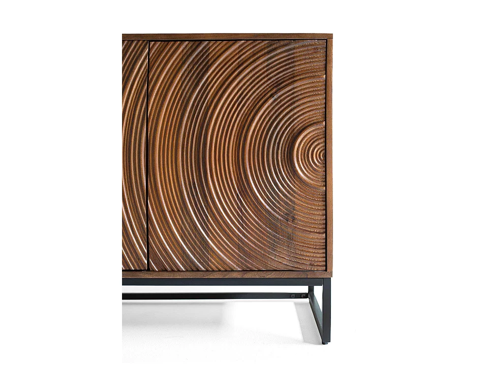 Buffet en bois de manguier, 170 cm, style moderne