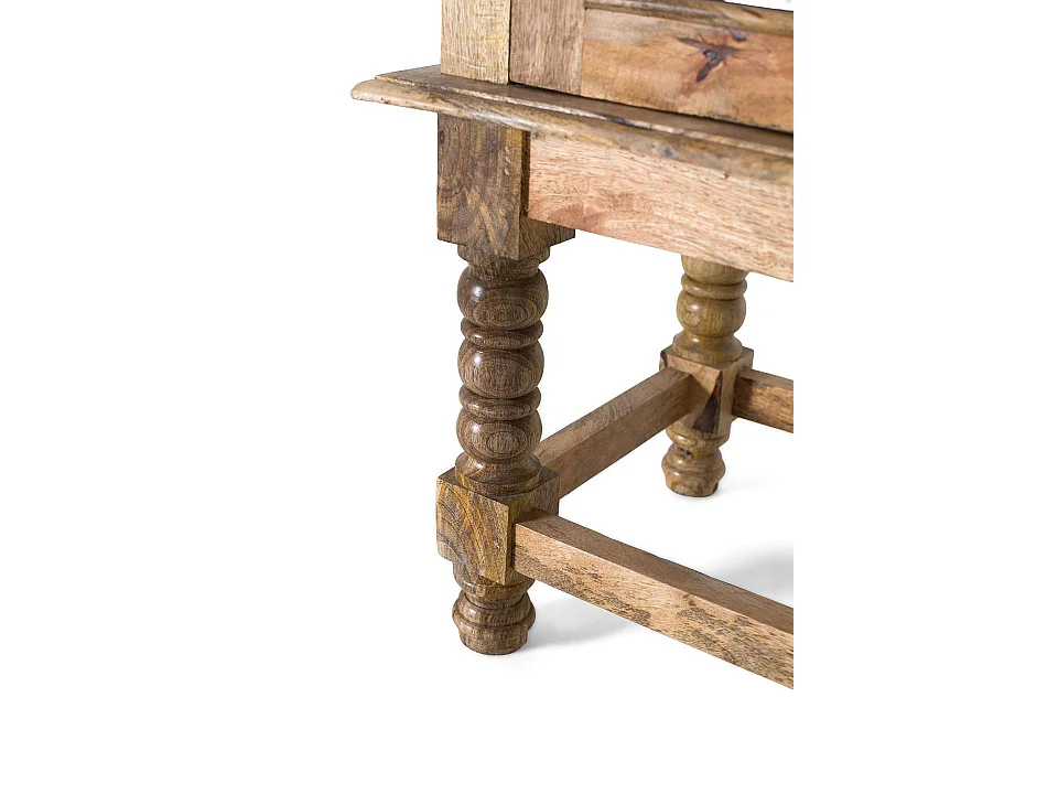 Kast van mangohout, 82 cm, etnisch stijl