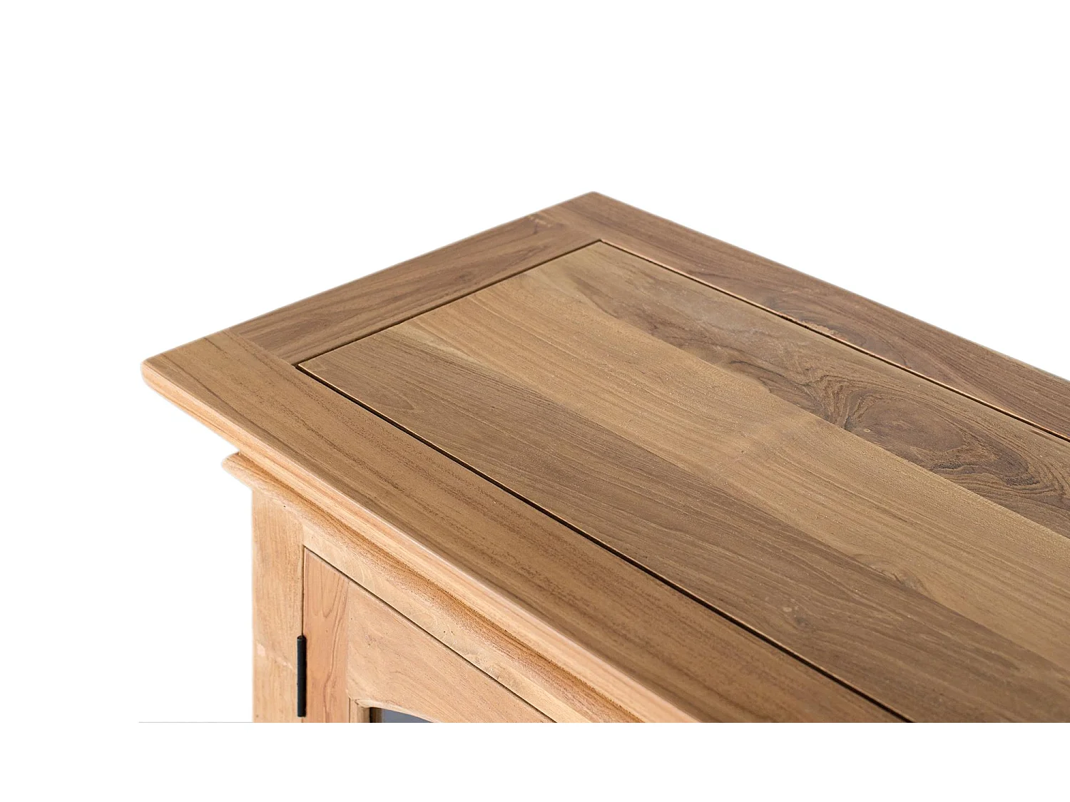 Buffet en teck 180 cm, style contemporain
