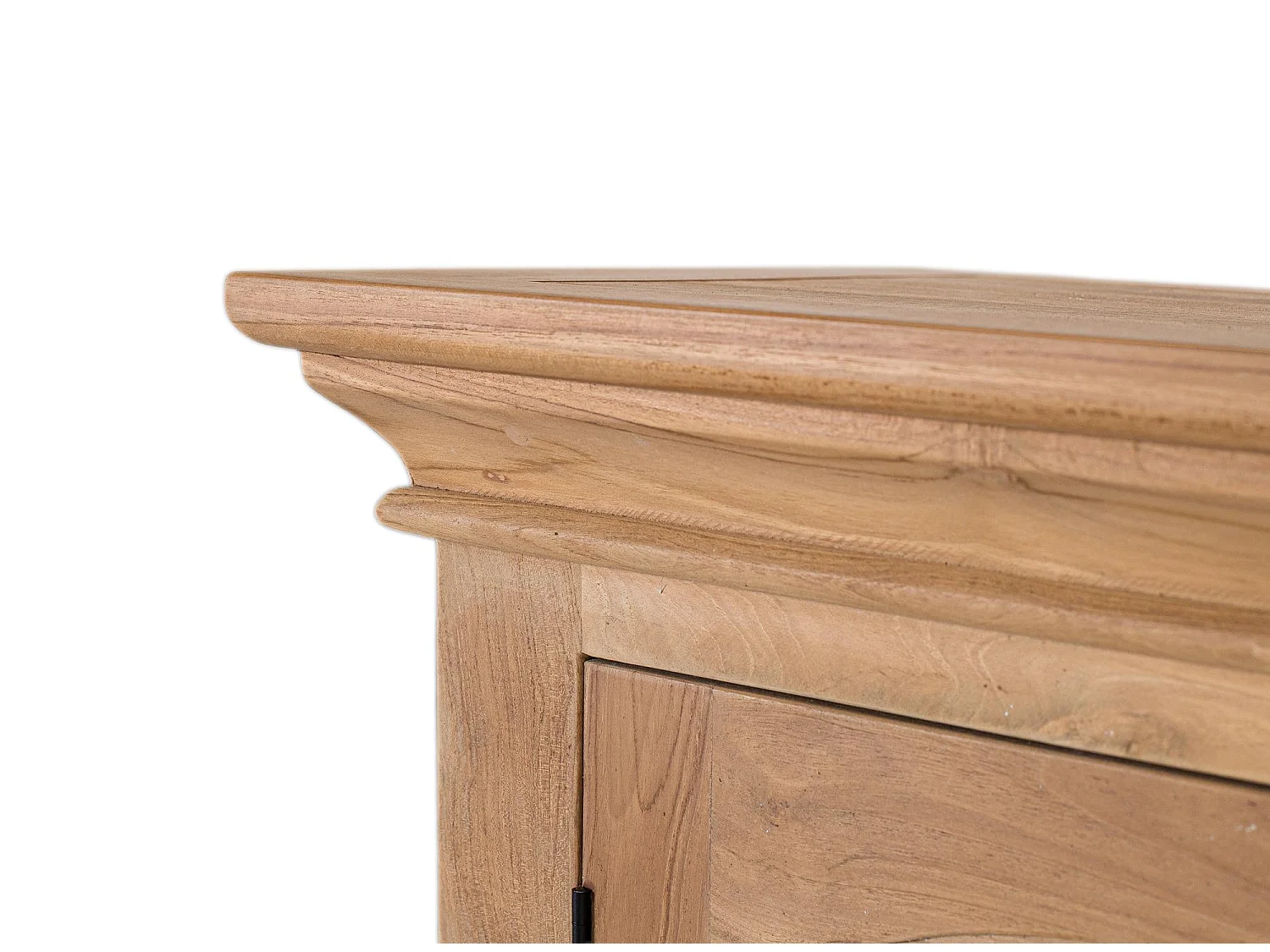 Buffet en teck 180 cm, style contemporain