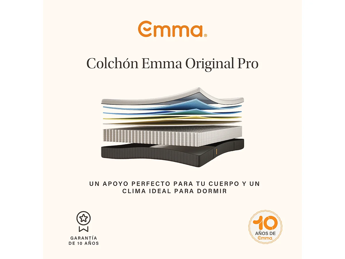 Colchón Emma Original Pro 135x190 cm