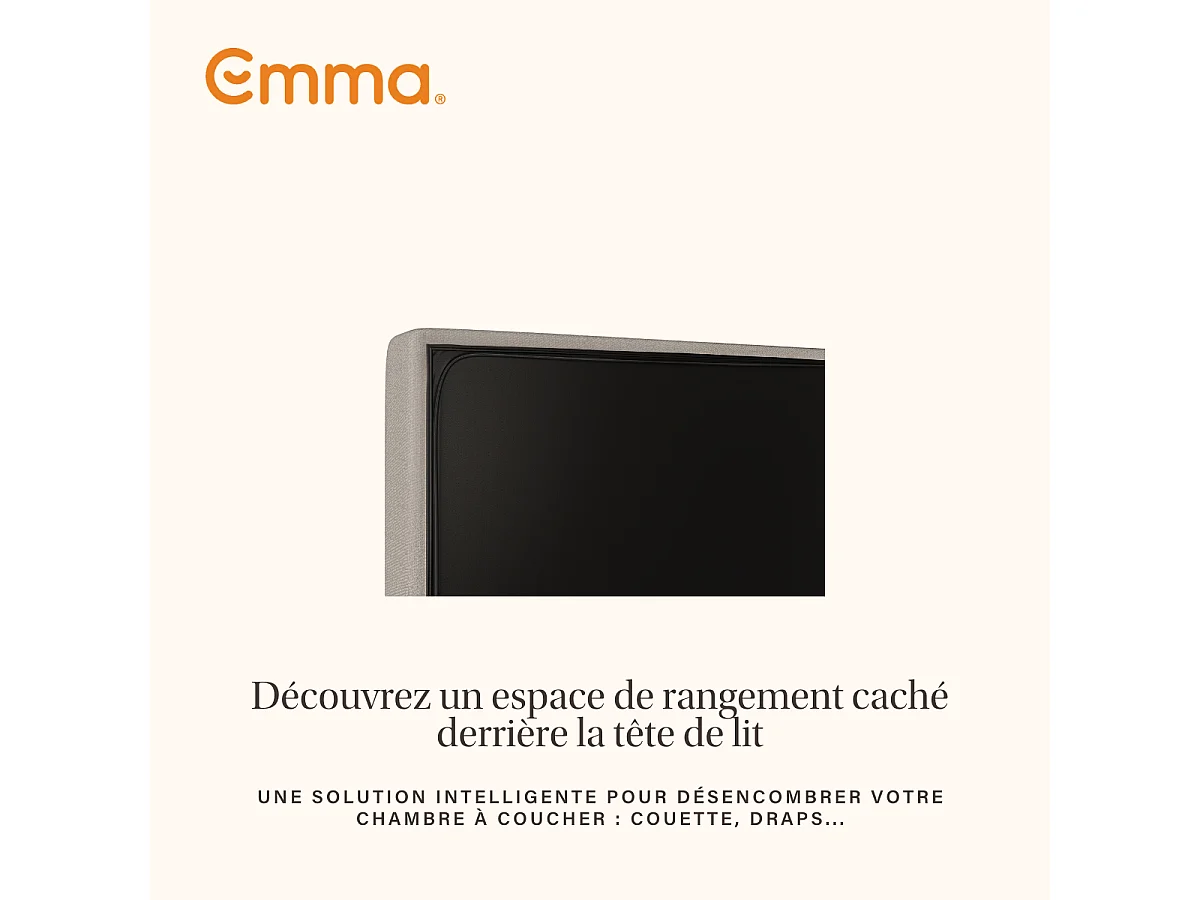 Lit Emma One Cocoon Plus 140 x 190 cm