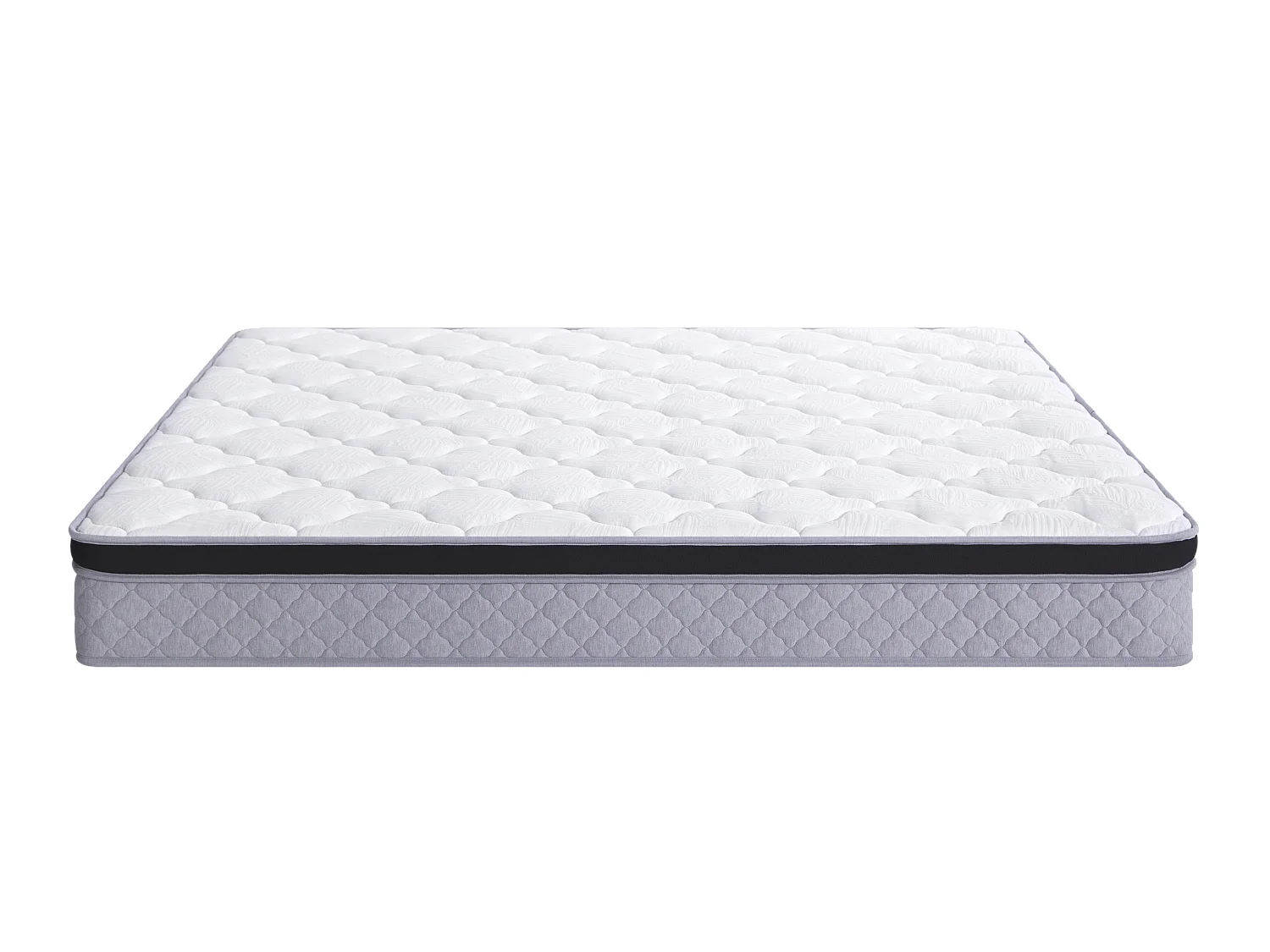 Matratze mit Federkern 160 × 200 cm - Dicke: 25 cm - Härtegrad: H3