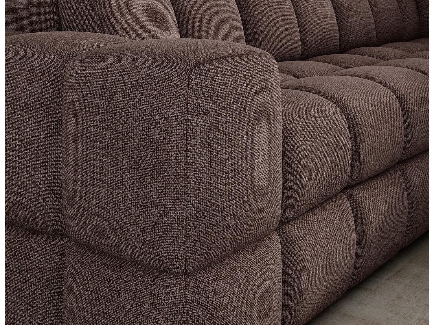 Ecksofa Bronon mit Schlaffunktion und Bettkasten – Modernes Design, verstellbare Kopfstützen und verschiebbare Rückenlehnen