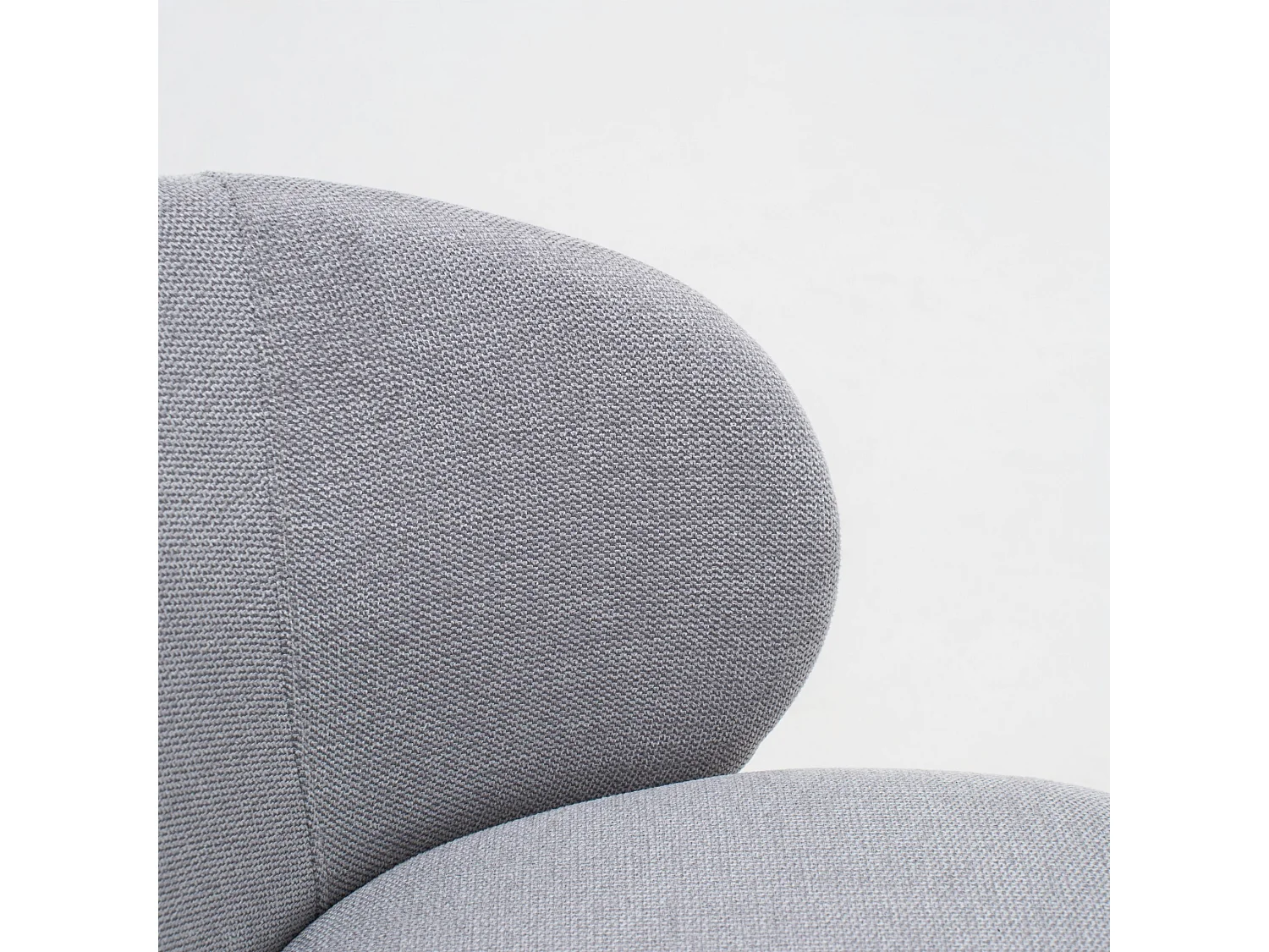 Moderne draaibare eetkamerstoelen set van 2 met stoffen bekleding en beuken poten