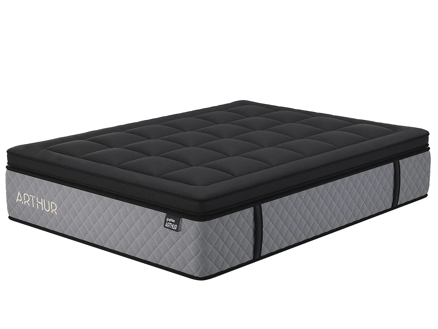 Arthur Sleep Graphite Arthur 3000 Hybrid Mattress - Medium - Super King