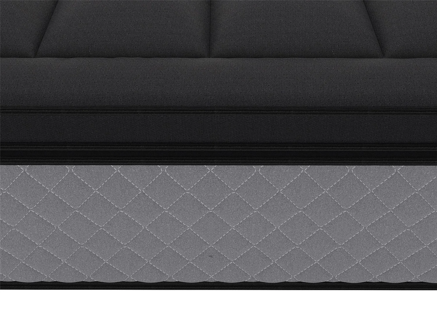 Arthur Sleep Graphite Arthur 3000 Hybrid Mattress - Medium - Super King