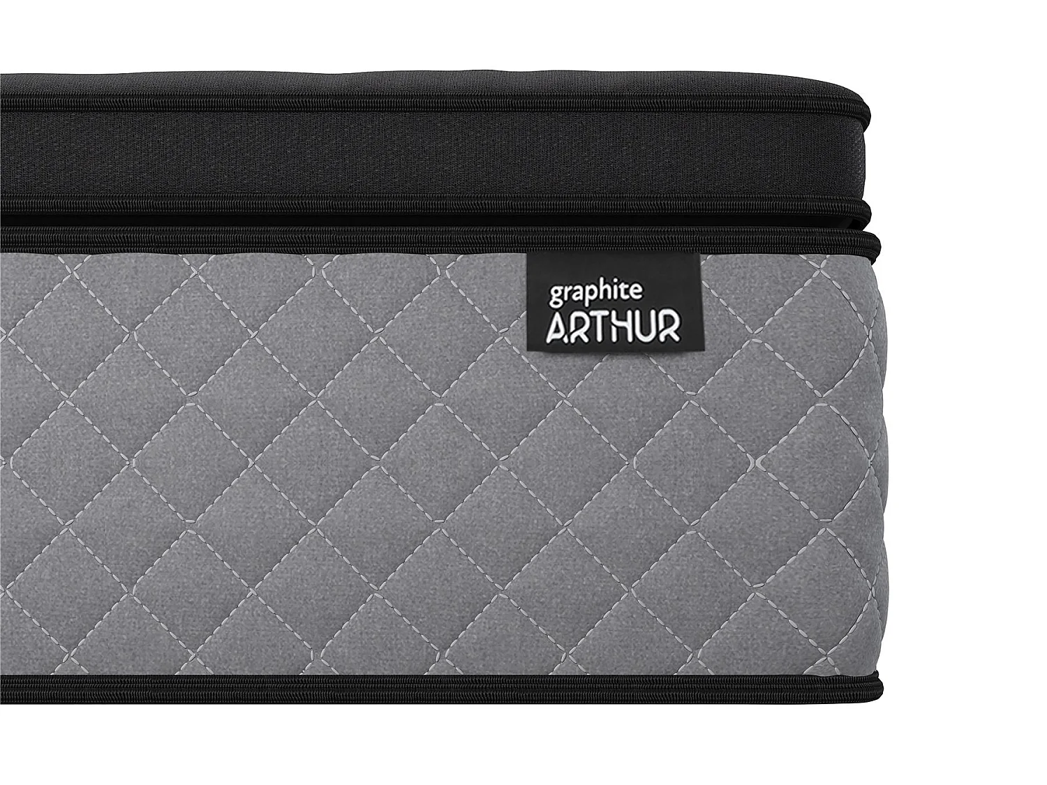 Arthur Sleep Graphite Arthur 3000 Hybrid Mattress - Medium - Super King
