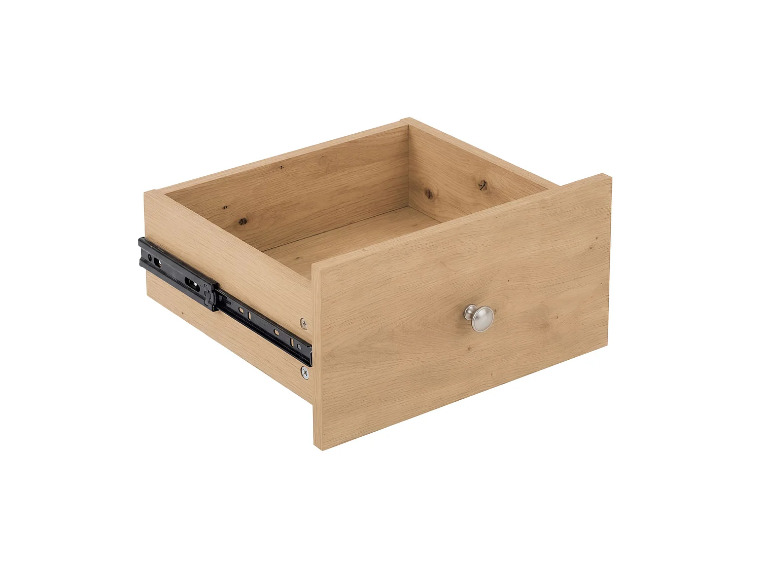 Dressoir met 3 lades en 2 deuren - Houtkleur 120 x 40 x 80 cm