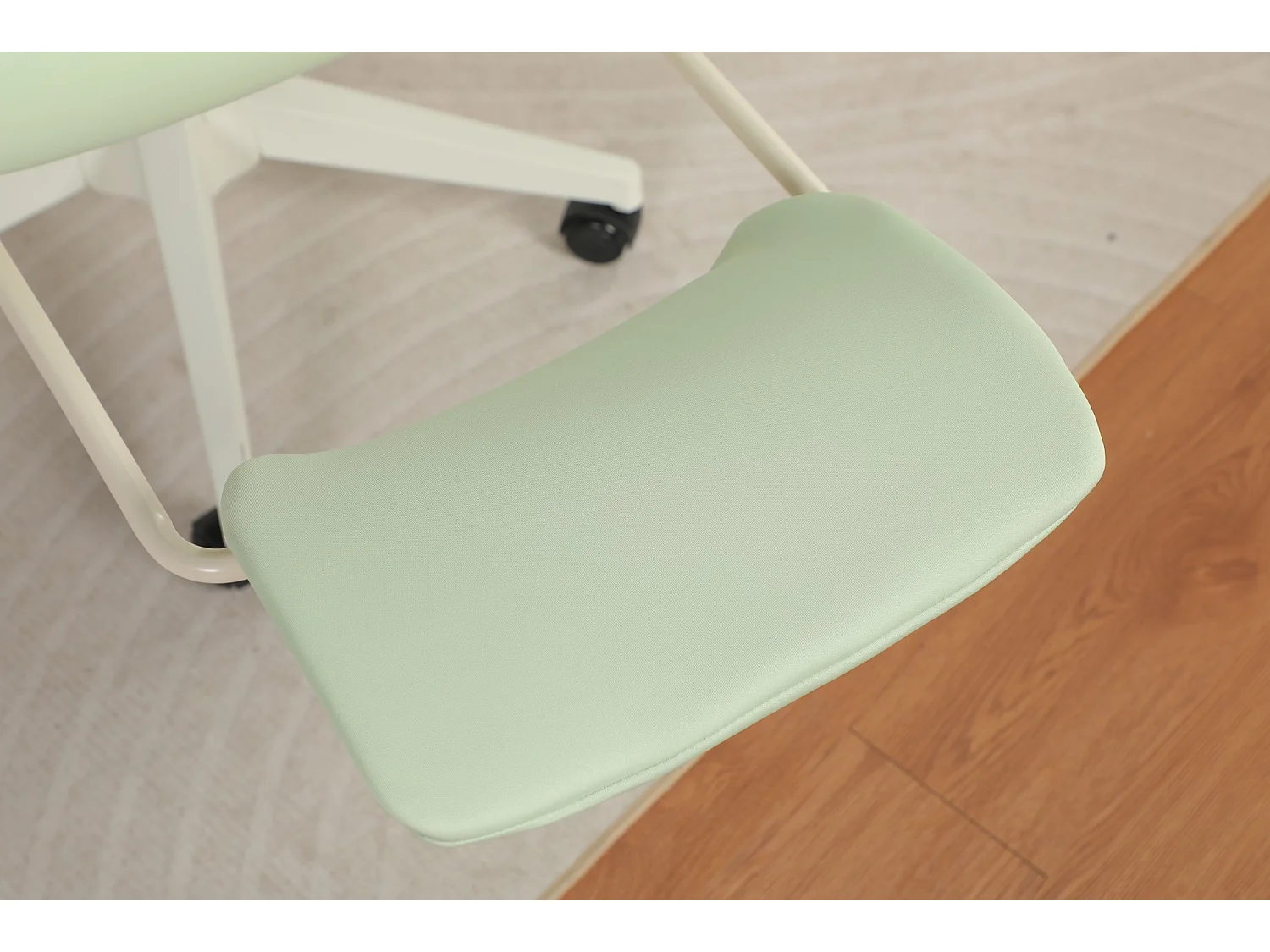 Chaise de bureau pliable avec appui-tête 3D et dossier réglable - Vert