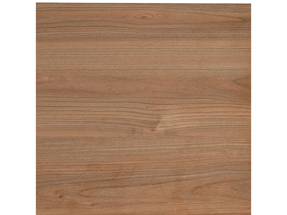 Abby - Meuble TV 2 tiroirs en bois L120cm - Bois foncé