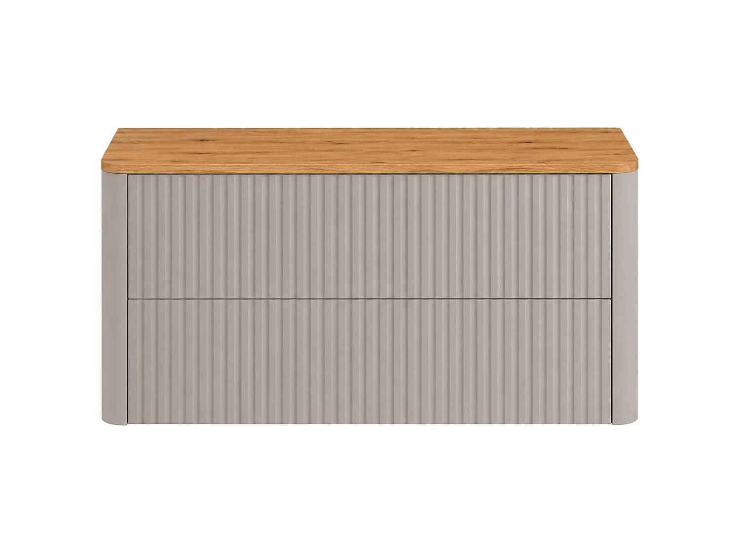 Badezimmerschrank 100, Kaschmir, Platte Craft-Eiche, Beine gold, 100,8 x 44,2 x 65 cm