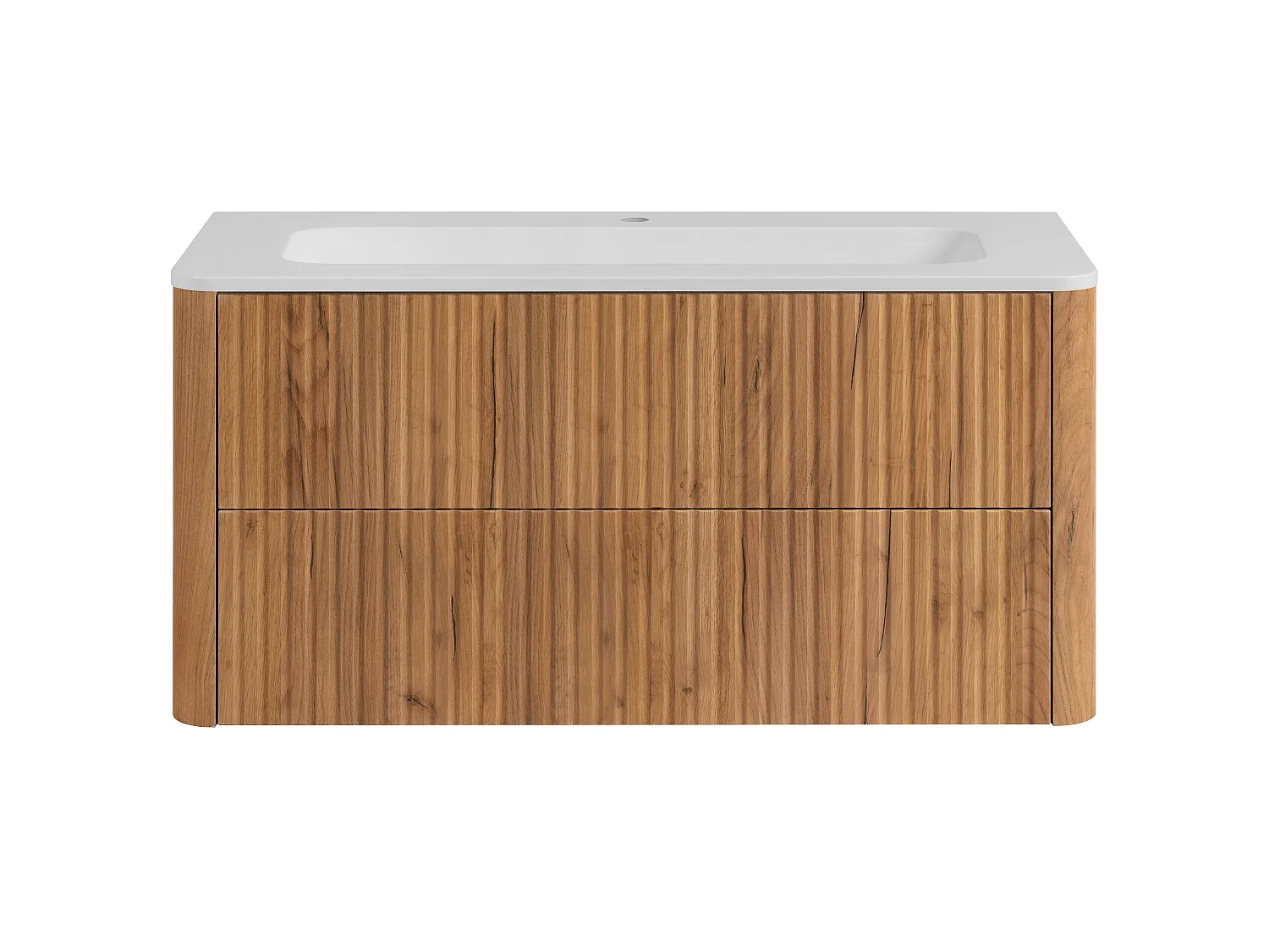Bathroom cabinet 100, Craft oak, with washbasin, gold legs, 100,7 x 44,4 x 64,9 cm