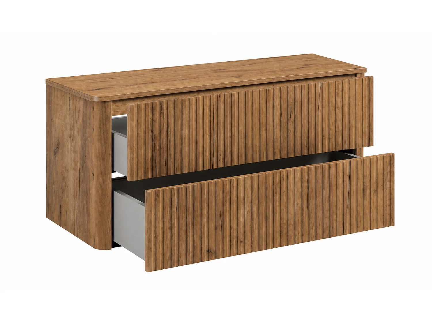Badezimmerschrank 100, Craft-Eiche, Platte Craft-Eiche, 100,8 x 44,2 x 50 cm