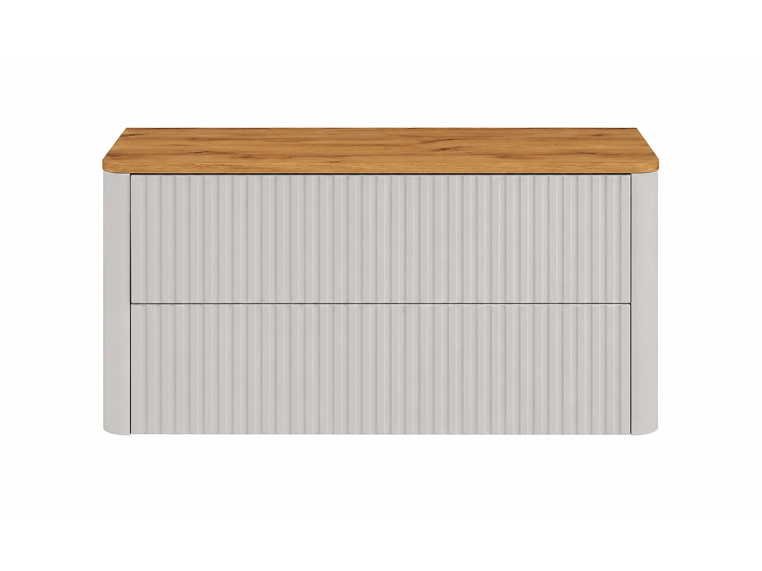 Badrumsskåp 100, Vit, skiva craft-ek, guldfärgade ben, 100,8 x 44,2 x 65 cm