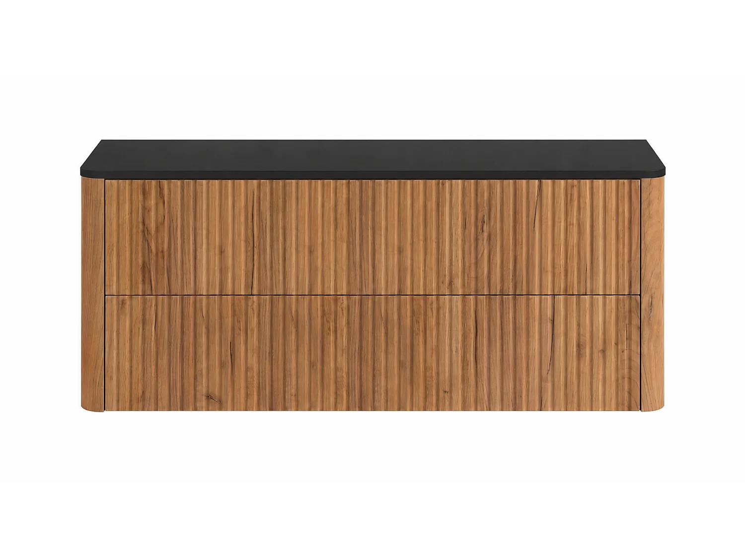 Kúpeľňový nábytok 120, Dub Craft, čierna doska, zlaté nožičky, 120,8 x 44,2 x 65 cm