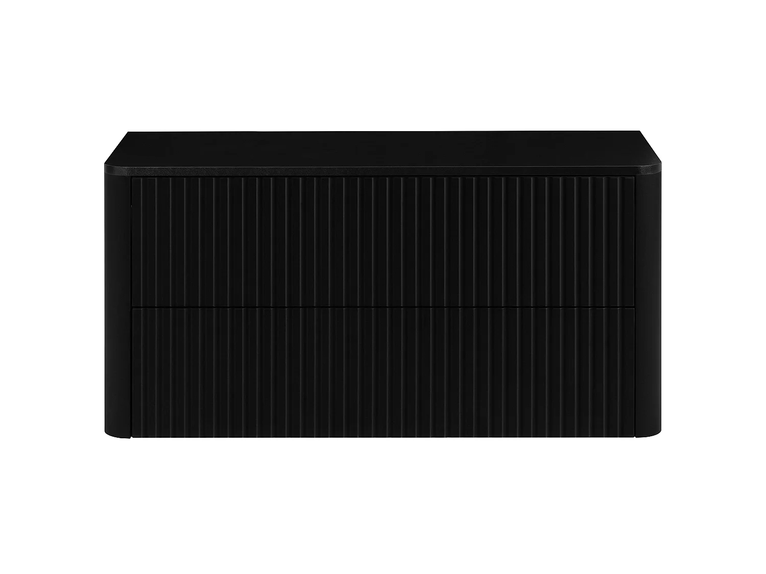 Badezimmerschrank 100, Schwarz, Platte schwarz, 100,8 x 44,2 x 50 cm