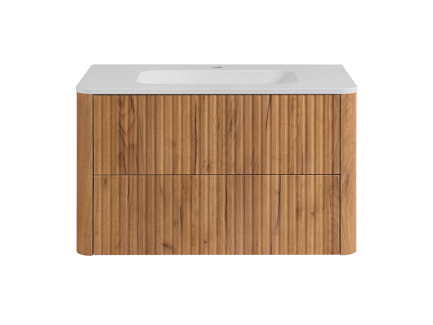 Bathroom cabinet 80, Craft oak, with washbasin, black legs, 80,7 x 44,4 x 64,9 cm