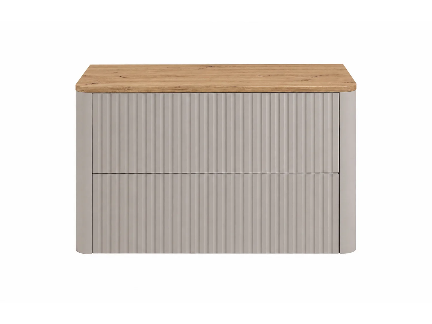 Badezimmerschrank 80, Kaschmir, Platte Craft-Eiche, 80,8 x 44,2 x 50 cm