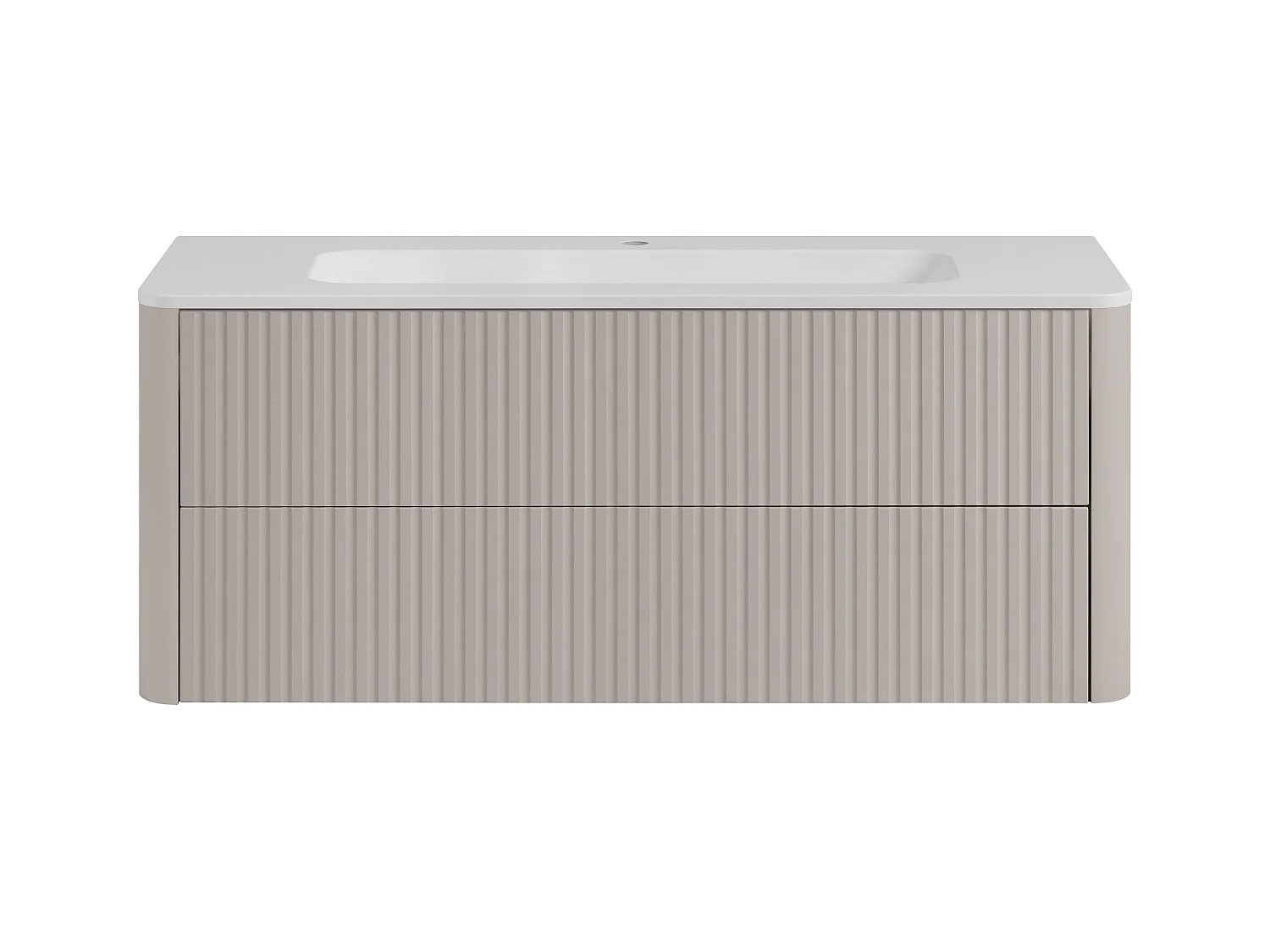 Badezimmerschrank 120, Kaschmir, mit Waschbecken, 120,7 x 44,4 x 49,9 cm