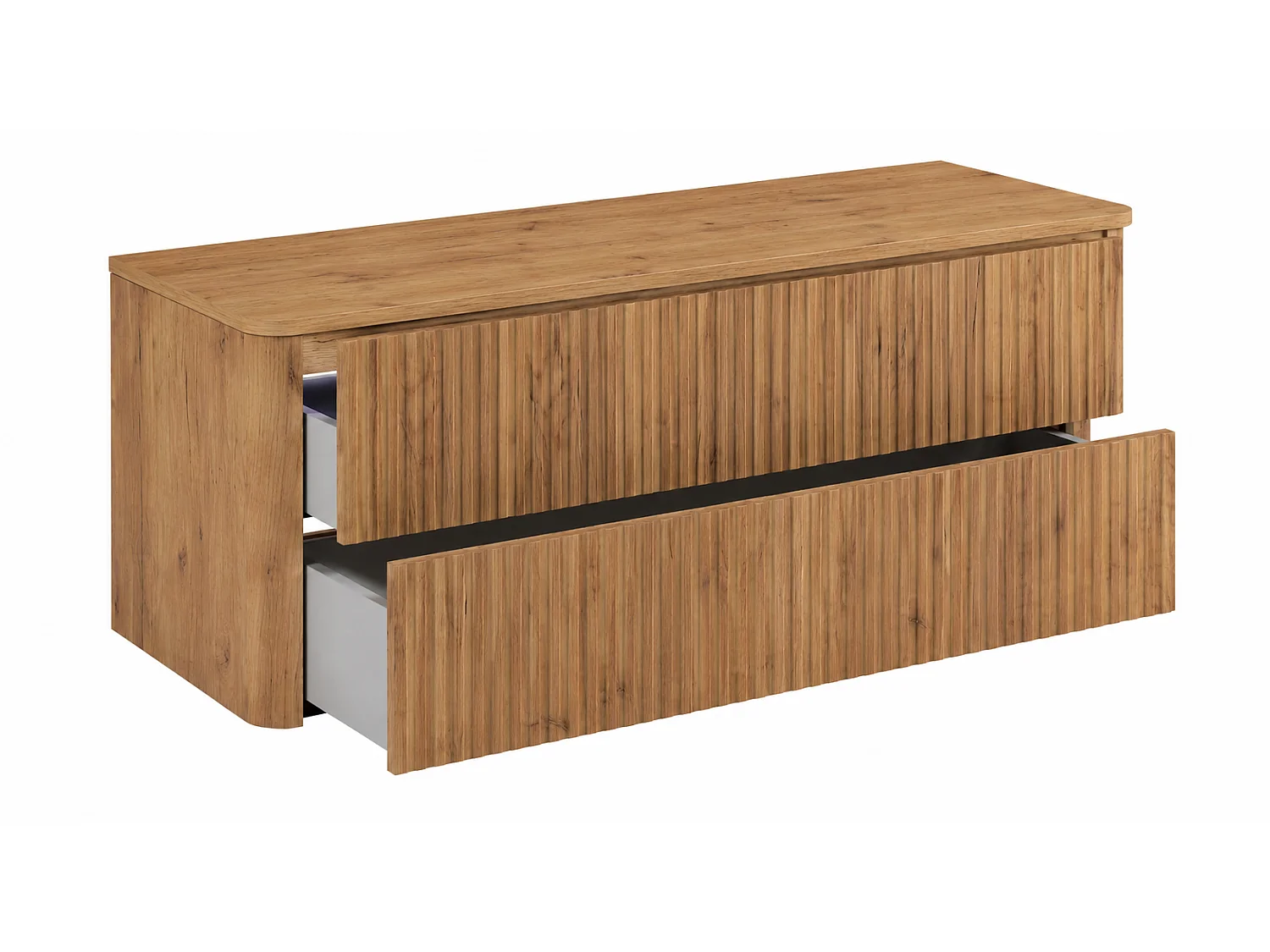 Badezimmerschrank 120, Craft-Eiche, Platte Craft-Eiche, 120,8 x 44,2 x 50 cm