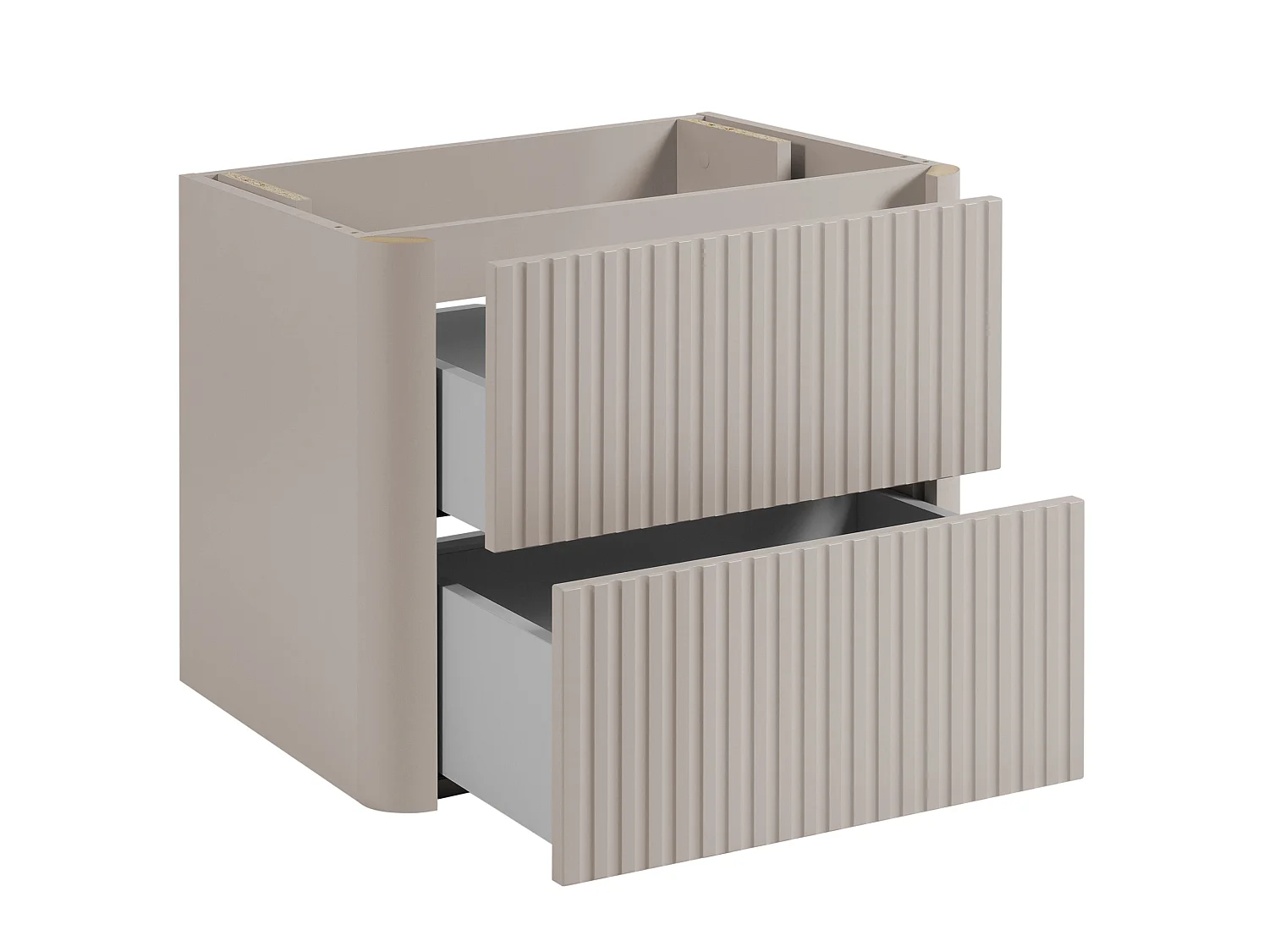 Badezimmerschrank 60, Kaschmir, Platte Kaschmir, 60,8 x 44,2 x 50 cm