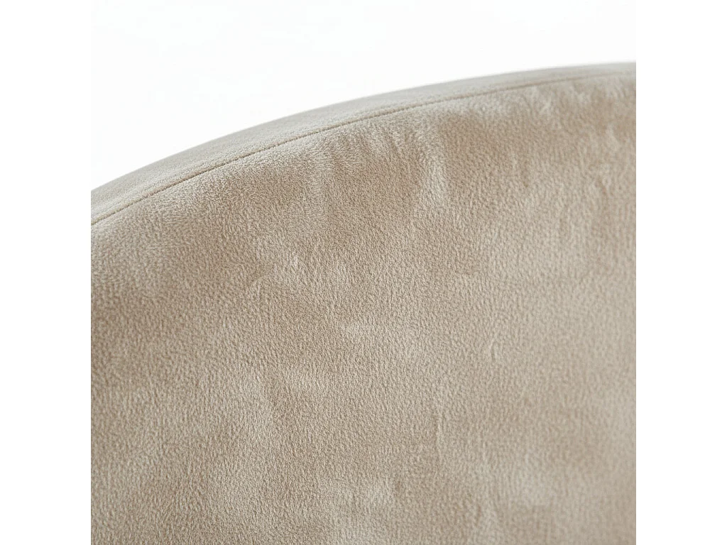 Lit coffre 180x200 beige tête de lit arrondie sommier inclus