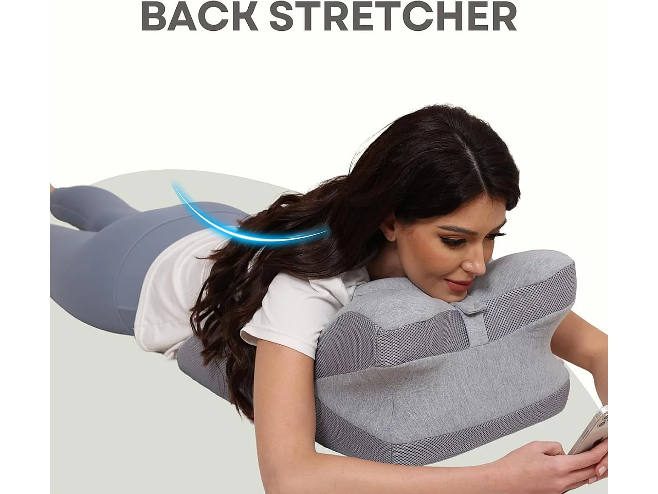 Nettlife Oreiller mousse mémoire lavable, respirant, 3 postures (côté/dos/ventre), ergonomique, multifonction., 24 cm 1,575 kg 19,4 cm, Dimensions du produit