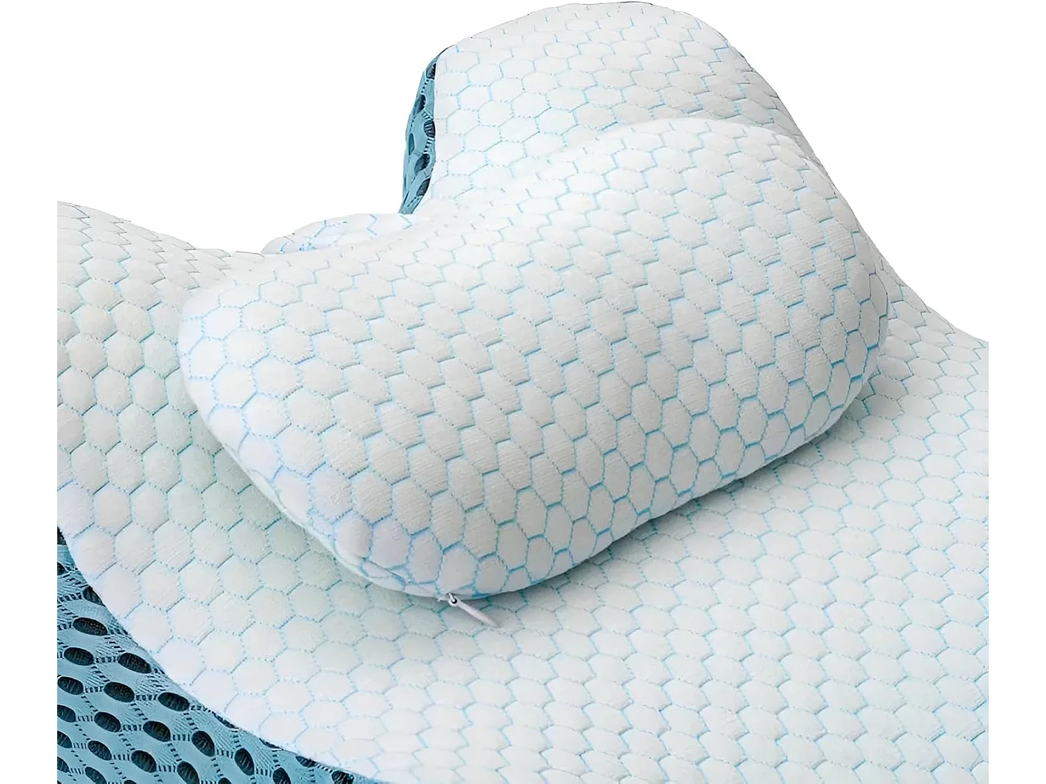 Nettlife Oreiller inclinable multifonction, mousse à mémoire respirante, soutien jambes, taie lavable., Polyvalent, cet oreiller s'adapte à de multiples usages