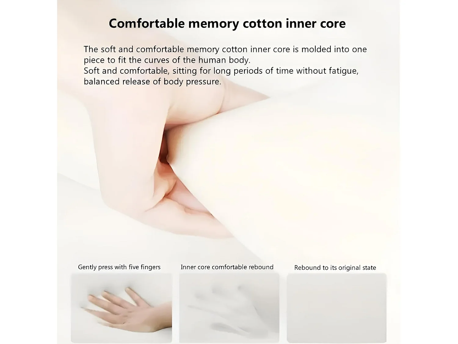 Nettlife Oreiller inclinable multifonction, mousse à mémoire respirante, soutien jambes, taie lavable., Polyvalent, cet oreiller s'adapte à de multiples usages