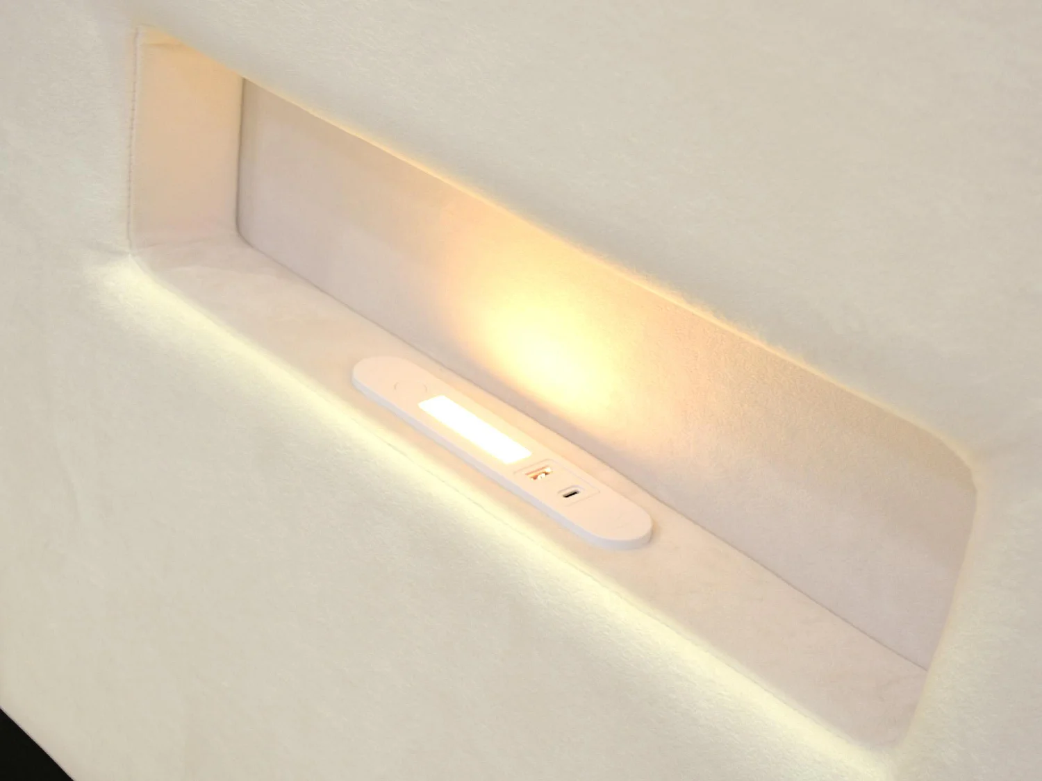 Lit Enfant Chat 90x200 Velours - Veilleuse Sans Fil, Port USB, 4 Tiroirs, Marchepied Amovible - Sur-Mesure Possible