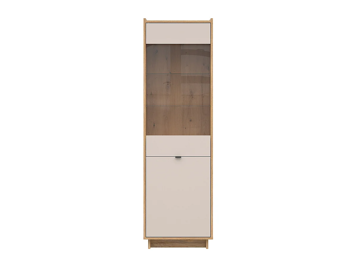 Vaisselier 2 portes Donna Cachemire et Bois