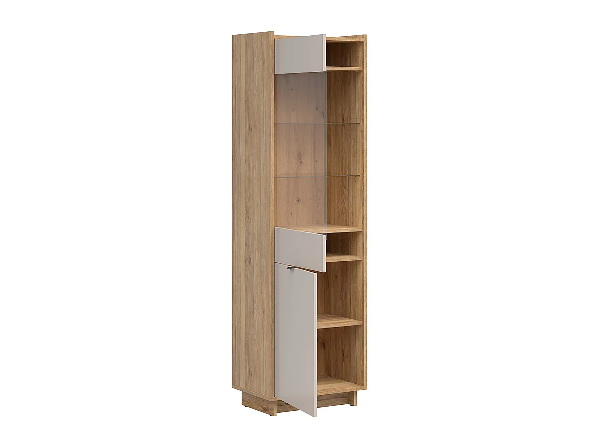 Vaisselier 2 portes Donna Cachemire et Bois