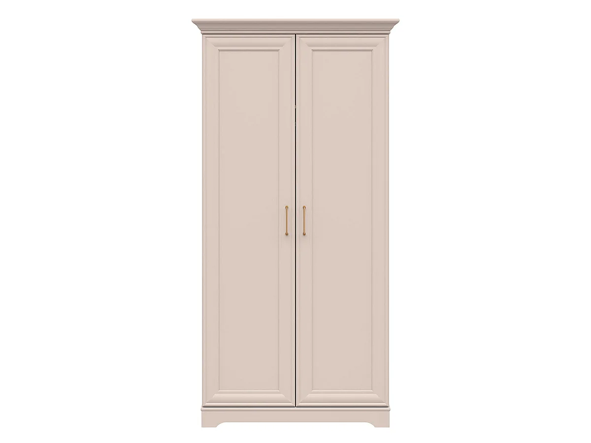 Armoire 2 portes Perle Cachemire