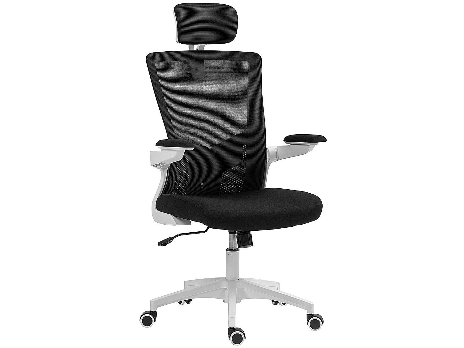 Chaise de bureau manager ergonomique réglable accousoirs relevables noir
