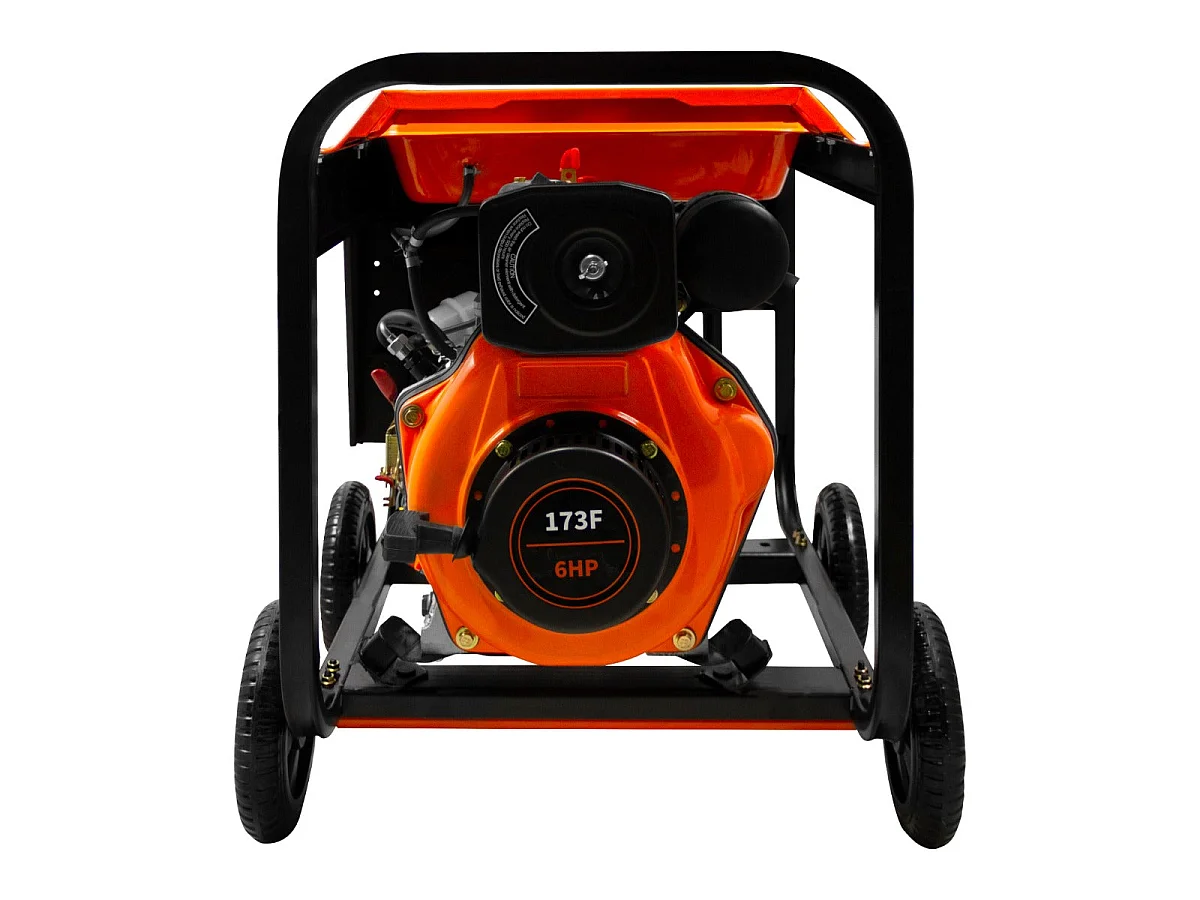 T-Mech 2kVA Portable Diesel Generator Open Frame