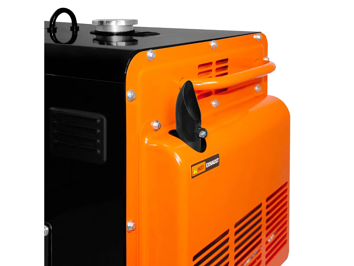 T-Mech Portable Silent Diesel Generator Single Phase 230V