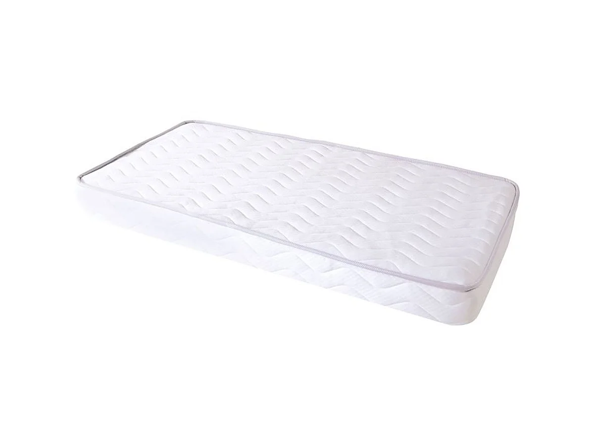 Matelas bébé TINEO 60 x 120 cm - 11 cm d'épaisseur, faces saisonnières