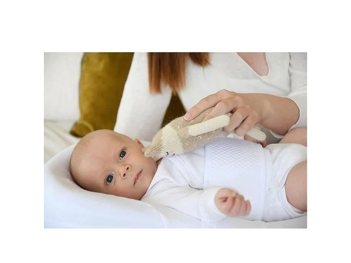 RED CASTLE Cocoonababy Fleur de Coton - Nid ergonomique bébé 69 x 40 x 19 cm