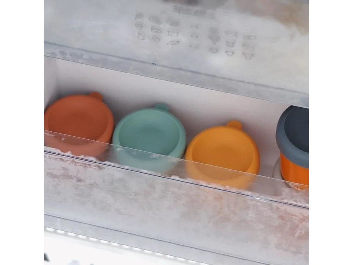 BEABA - Lot de 6 bocaux en verre trempé 250 ml pour bébé (réf. 914008)