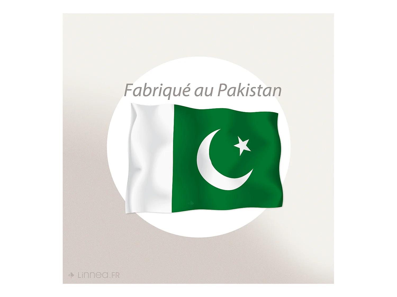 Parure de lit 240x220 cm percale de coton BALISIA Vert